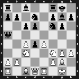1967 Moscow – Round 1 – Smyslov, Vladimir – 1/2-1/2 – Stein, Leonid – G6