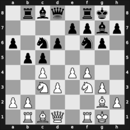1967 Moscow – Round 1 – Bronstein, David I – 1/2-1/2 – Najdorf, Miguel – G13