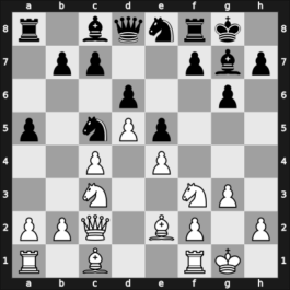 1967 Moscow – Round 1 – Petrosian, Tigran A. – 1/2-1/2 – Uhlmann, Wolfgang – G14