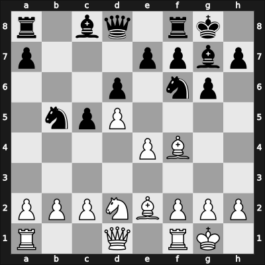 1967 Moscow – Round 1 – Najdorf, Miguel – 1/2-1/2 – Tal, Mikhail – G15