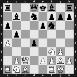 1967 Moscow – Round 1 – Smyslov, Vladimir – 1/2-1/2 – Keres, Paul – G37