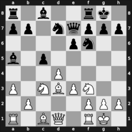1967 Moscow – Round 1 – Gligoric, Sofija – 1/2-1/2 – Smyslov, Vladimir – G41