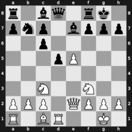 1967 Moscow – Round 1 – Tal, Mikhail – 1/2-1/2 – Pachman, Ludek – G115