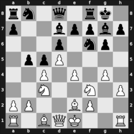 1967 Moscow – Round 1 – Portisch, Lajos – 1/2-1/2 – Bronstein, David I – G131