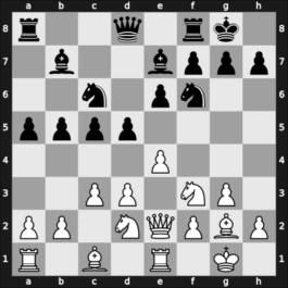 1967 Moscow – Round 1 – Bilek, Istvan – 0-1 – Tal, Mikhail – G137