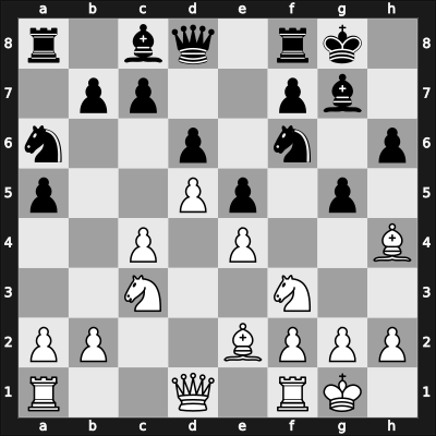 1967 Moscow – Round 11 – Gligorić, Svetozar – 0-1 – Stein, Leonid – G146