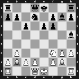 1967 Moscow – Round ? – Keres, Paul – 1-0 – Pachman, Ludek – G161