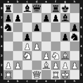 1967 Moscow RUS – Round 1 – Bronstein, David I – 1/2-1/2 – Gheorghiu, Florin – G5