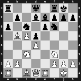 1967 October Revolution 50 – Round 1 – Shamkovich, Leonid – 1-0 – Hort, Vlastimil – G52