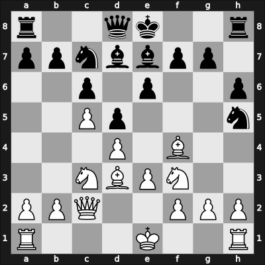 1967 Oxford ch-BCF – Round 1 – Littlewood, Norman – 1-0 – Hawson, John B – G4