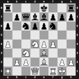 1967 Oxford ch-BCF – Round 11 – Lambshire, Mike V – 1/2-1/2 – Golombek, Harry – G104