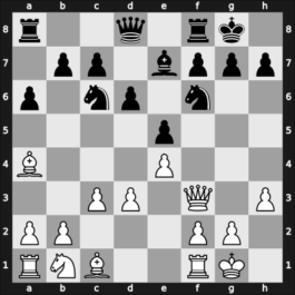 1967 POL Ch 24th – Round 13 – Bednarski, Jacek B – 1/2-1/2 – Paczuski, Wladislaw – G26
