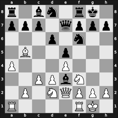 1967 POL Team Ch 20th – Round 7 – Filipowicz, Andrzej – 1/2-1/2 – Kwasniewski, Zdzislaw – G47