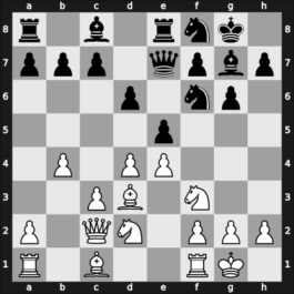 1967 Paignton Women&rsquo;s International – Round 3 – Rinder, Elfriede – 0-1 – Gaprindashvili, Nona – G5