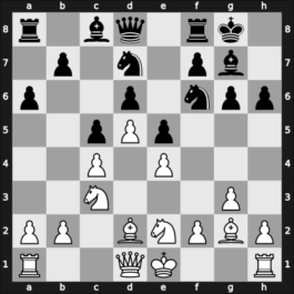 1967 Palma de Majorca ESP – Round 9 – Lehmann, Heinz – 1/2-1/2 – Diez del Corral, Jesus – G14