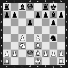1967 Palma de Mallorca – Round 2 – Botvinnik, Mikhail – 1-0 – Toran Albero, Roman – G11