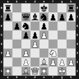 1967 Palma de Mallorca – Round 2 – Calvo José Minguez, Ricardo – 0-1 – Diez del Corral, Jesus – G17