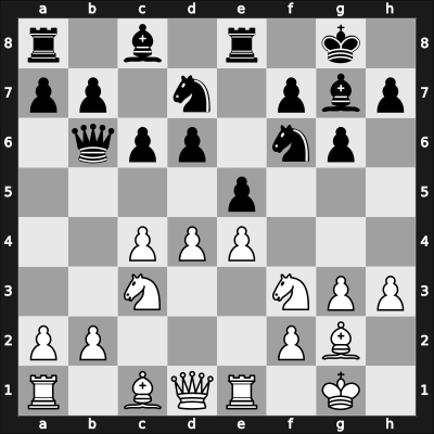 1967 Palma de Mallorca – Round 5 – O'Kelly, Albéric de Galway – 0-1 – Calvo José Minguez, Ricardo – G34