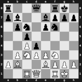 1967 Palma de Mallorca – Round 7 – Damjanovic, Marko – 1/2-1/2 – Medina-Garcia, Antonio – G48