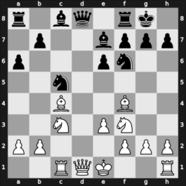 1967 Palma de Mallorca – Round 8 – Larsen, Benjamin Holsko – 1-0 – Portisch, Lajos – G53