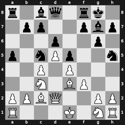 1967 Palma de Mallorca – Round 8 – Botvinnik, Mikhail – 1-0 – Bednarski, Jacek B – G54
