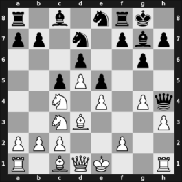 1967 Palma de Mallorca – Round 9 – Donner, Jan-Hein – 0-1 – Calvo José Minguez, Ricardo – G61