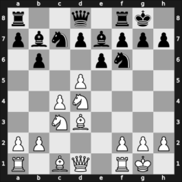 1967 Palma de Mallorca – Round 12 – Calvo José Minguez, Ricardo – 0-1 – Larsen, Bent Ravn – G89