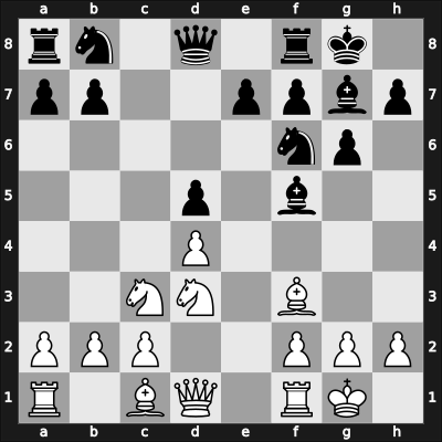 1967 Palma de Mallorca – Round 15 – Tatai, Stefano – 1/2-1/2 – Botvinnik, Mikhail – G111
