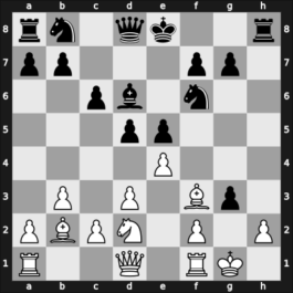 1967 Bucharest (ROM Ch) – Round 18 – Demian, Valer-Vasile – 0-1 – Segal, Alexandru Sorin – G127