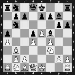 1967 Reggio Emilia 6768 10th – Round 3 – Matulovic, Milan – 1/2-1/2 – Ciocaltea, Victor – G10