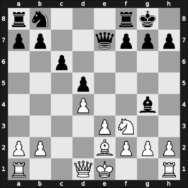 1967 Reggio Emilia 6768 10th – Round 7 – Navarovszky, Laszlo – 1/2-1/2 – Kurajica, Bojan – G24