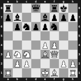 1967 Reggio Emilia ITA – Round 4 – Ciocaltea, Victor – 1/2-1/2 – Navarovszky, Laszlo – G5