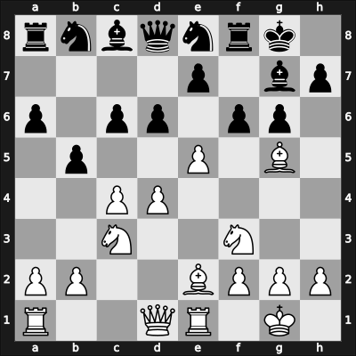 1967 Rubinstein Memorial – Round 1 – Uhlmann, Wolfgang – 1/2-1/2 – Doda, Zbigniew – G2