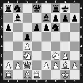 1967 Rubinstein Memorial – Round 3 – Hort, Vlastimil – 1-0 – Liebert, Heinz – G13