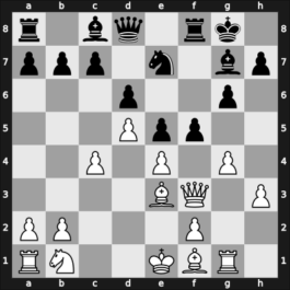 1967 Rubinstein Memorial – Round 5 – Acevedo Ortega, Rodrigo Andres – 0-1 – Liebert, Heinz – G20