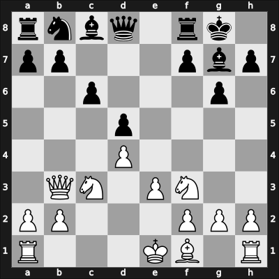 1967 Rubinstein Memorial – Round 13 – Flohr, Salo – 1/2-1/2 – Witkowski, Stanislaw – G53