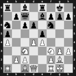 1967 Salgotarjan – Round 1 – Shamkovich, Leonid – 1-0 – Barcza, Gedeon – G6