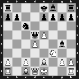 1967 Sarajevo – Round 1 – Dueckstein, Andreas – 1-0 – Kavalek, Lubomir – G12