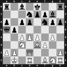 1967 Sarajevo – Round 3 – Kavalek, Lubomir – 1-0 – Benko, Pal – G18