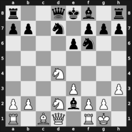 1967 Sarajevo – Round 5 – Kavalek, Lubomir – 1-0 – Mestrovic, Zvonimir – G29