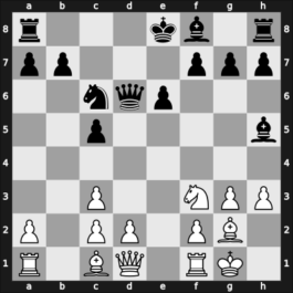 1967 Sarajevo – Round 5 – Pietzsch, Wolfgang – 1/2-1/2 – Kozomara, Vlado – G31