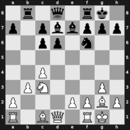 1967 Sarajevo – Round 9 – Kavalek, Lubomir – 1/2-1/2 – Kozomara, Vlado – G45