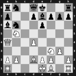 1967 Sarajevo – Round 9 – Vukic, Maroje – 1/2-1/2 – Ivkov, Borislav – G46