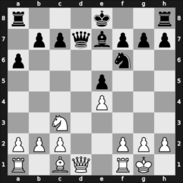 1967 Sarajevo – Round 11 – Kavalek, Lubomir – 0-1 – Ivkov, Borislav – G61
