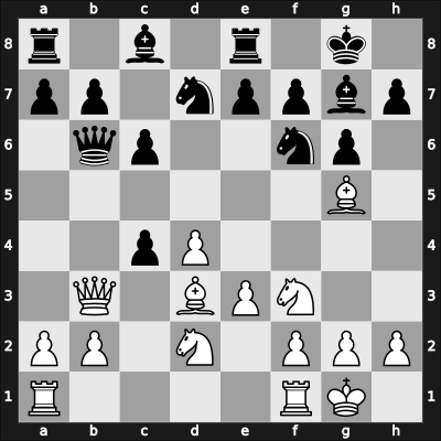 1967 Sarajevo – Round 12 – Kozomara, Vlado – 1/2-1/2 – Mestrovic, Zvonimir – G68