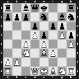 1967 Sarajevo – Round 14 – Pietzsch, Wolfgang – 1/2-1/2 – Benko, Pal – G76