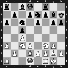 1967 Sarajevo – Round 15 – Mestrovic, Zvonimir – 1/2-1/2 – Bogdanovic, Radivoje – G81