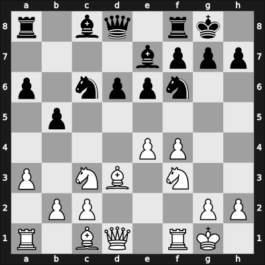 1967 Sarajevo it – Round 3 – Janosevic, Dragoljub – 1/2-1/2 – Ciric, Dimitrije – G7