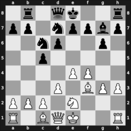 1967 Savona ch ITA – Round 6 – Zichichi, Alvise – 1/2-1/2 – Magrin, Antonio – G12