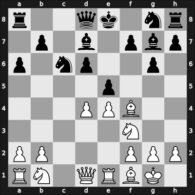 1967 Savona ch ITA – Round 8 – Dell'Accio, Cataldo – 1/2-1/2 – Romani, Elio – G17